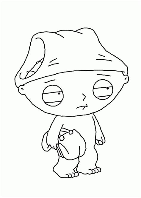 Stewie Family Guy Coloring Pages - Coloring Home