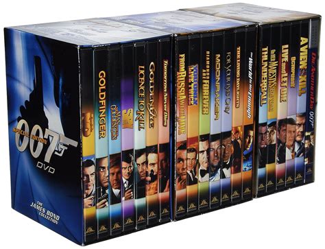 Amazon Com James Bond Collection Special Edition Dvd Set Sean Connery Roger Moore