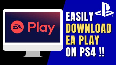How To Download Ea Play App On Ps4 Youtube