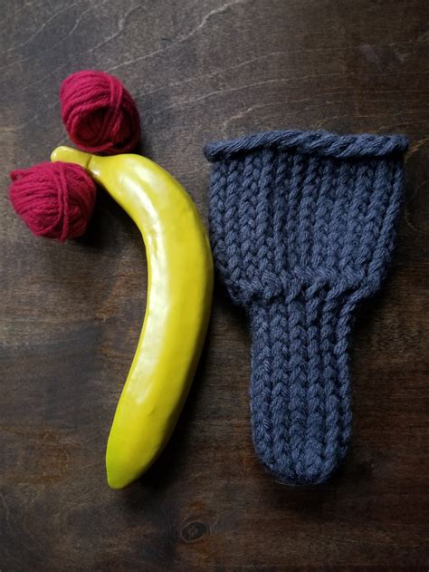 Hand Knitted Penis Sweater Cock Sock Underwear Solid Gray Etsy