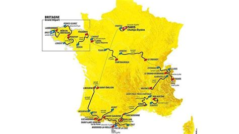 T he tour de france begins on saturday, with tadel pogacar looking to defend his title after his triumph in last year's edition. 2021 Tour de France route unveiled - Cycling - OlympicTalk ...