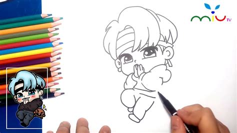 Bts Drawing For Kids