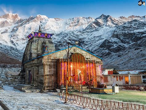 3840x2160px 4k Free Download Badrinath Temple One Of The Four Char