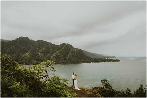 Oahu Hawaii Adventure Hiking Elopement — Anni Graham Photography