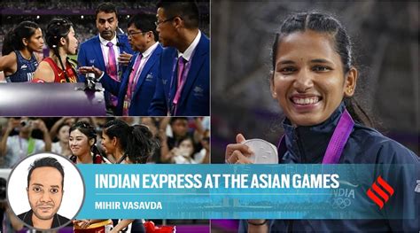 Mihir Vasavda At Asian Games Jyothi Yarraji 100 Metre Hurdles Silver