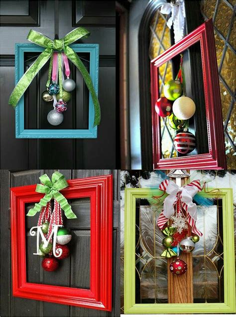 8 Adornos Navideños Con Marcos Para Decorar En Esta Navidad ~ Mimundomanual