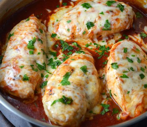 Campbell's easy skillet chicken parmesan - Friday is Cake Night