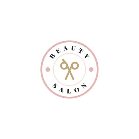 Beauty Salon Logo Design Vector Download Free Vectors Clipart