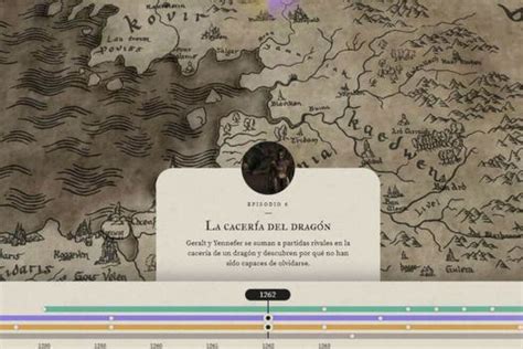 The Witcher Lanza Un Mapa Interactivo Que Explica La Línea Temporal