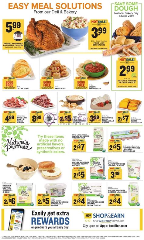 Sign up to receive our free weekly newsletter. Food Lion Weekly ad valid from 09/23/2020 to 09/29/2020 ...