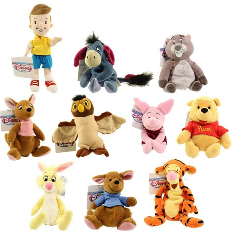 Disney Bean Bag Plush Winnie The Pooh Set Of 10 Pooh Tigger Roo