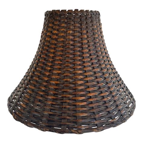 Main + mesa woven rattan table lamp with drum shade boho natural brown finish with black linen shade, 24, natural amazon on sale for $79.99 original price $84.35 $ 79.99 $84.35 Vintage 1970s Dark Brown Bamboo Wicker Woven Lamp Shade ...
