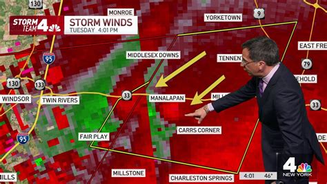 Nj Tornado Confirmed In Mercer County Quaker Bridge Area Nbc10