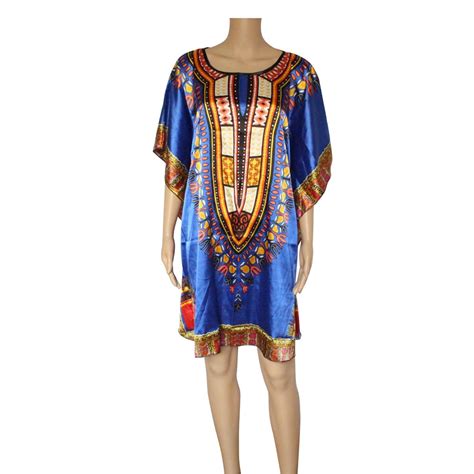 Dashiki Dress 2017 Women Africa Folk Dress Fashion Dashiki Pattern
