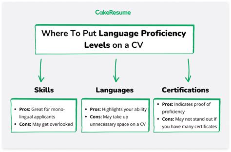 How To Write Language Proficiency Levels On A Cv Cakeresume