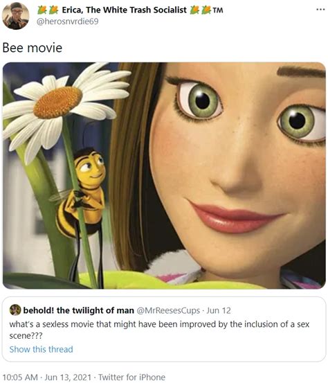 Whats A Sexless Movie That Might Have Been Improved By The Inclusion Of A Sex Scene Bee