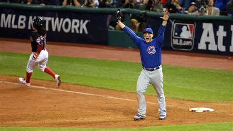 Cubs Win First World Series Title Since 1908 Beat Indians In Game 7