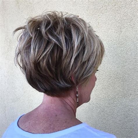 Short Choppy Hairstyles For Women Over 60