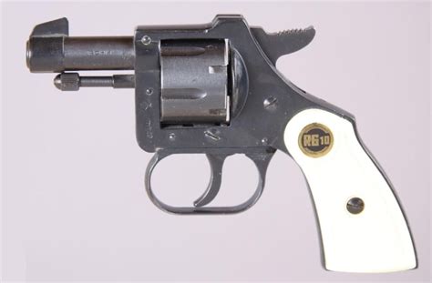 Rohm Mdl Rg 10 Cal 22s Sn1141645double Action 6 Shot Revolver