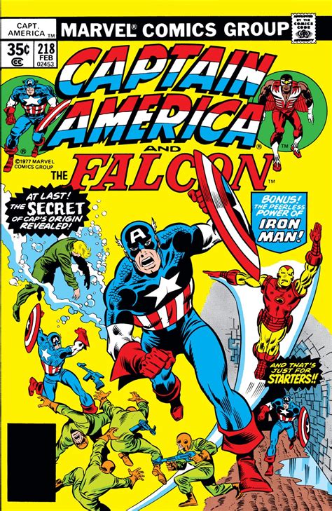 Captain America Vol 1 218 Marvel Database Fandom