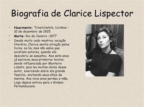 Amor Clarice Lispector Resumo