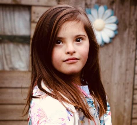 Nine Year Old Downs Syndrome Girl In Uk Defies All Odds To Become Model For Fashion Brand