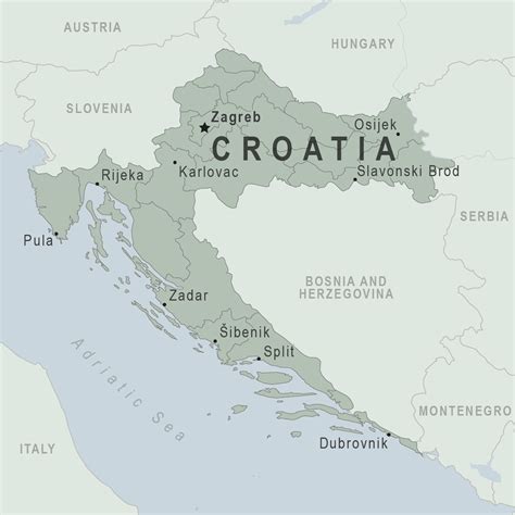 Istria , kvarner , dalmatia and euroave zoomable maps of most croatian towns and cities. Croatia - Traveler view | Travelers' Health | CDC