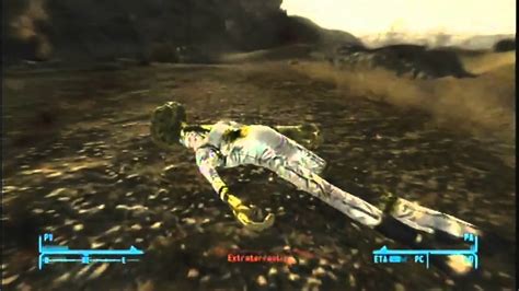 Fallout New Vegas Alien Spaceship And Alien Blaster Location Youtube