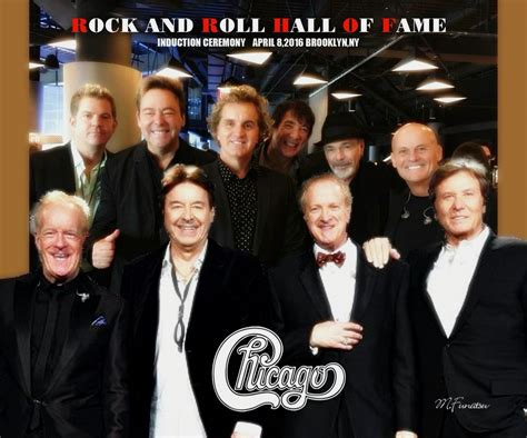 Chicago Inducted Into The Rock And Roll Hall Of Fame April 8 2016
