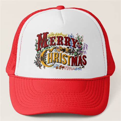 Merry Christmas Hat Zazzle