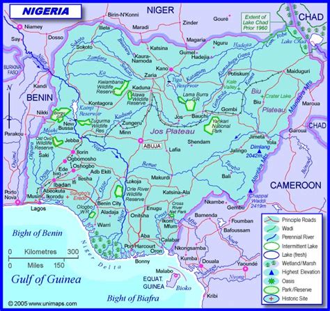 Nigeria Rivers Map Workplace Safety Tips Map Nigeria