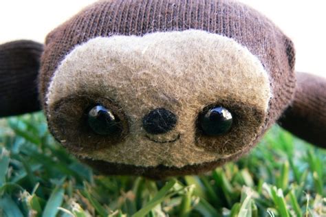 Sock Sloth · How To Make A Sloth Plushie · Sewing On Cut Out Keep