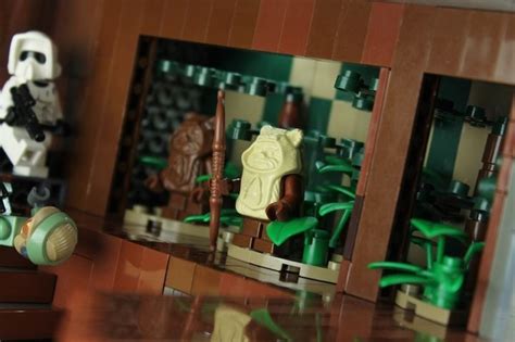 Amazing Lego Star Wars Sculpture Re Imagines M C Eschers Relativity