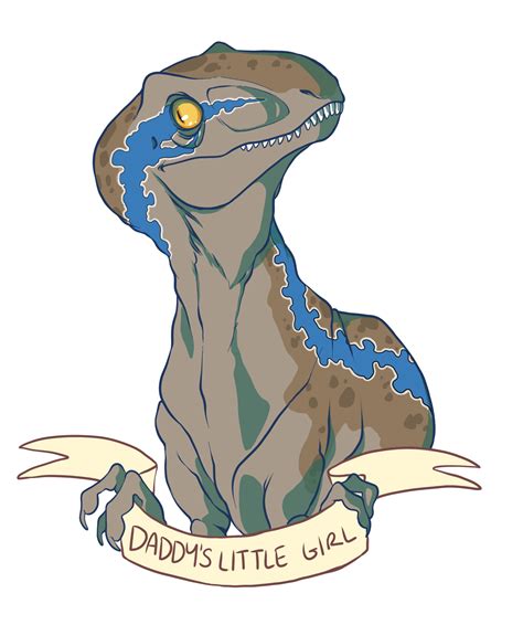 Kleidung für spezielle Anlässe Fun Bekleidung Jurassic World Blue Raptor Cartoon Style