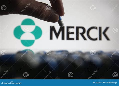Merck And Co Inc Logo Editorial Stock Image Image Of Pill 232297199
