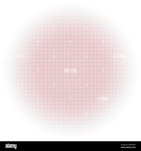 Red Circle Halftone Background Stock Vector Image And Art Alamy
