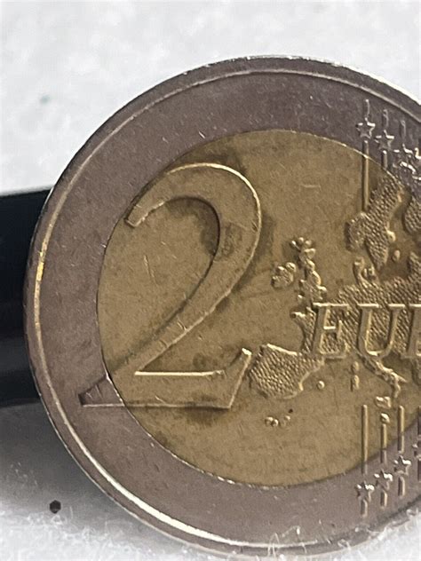 Seltene 2 Euro Münzen Strichmännchen Emu 1999 2009 Fehlprägung