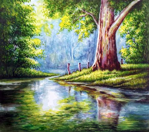 Find over 100+ of the best free painting nature images. Buy NATURE - Watercolour Painting Handmade Painting by ...