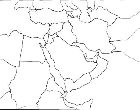 Gorgeous Middle East Map Blank Concept Map Of Africa Sudan
