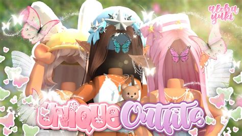 Aesthetic Fairycoreunique Outfits Roblox🧃🌷 Youtube