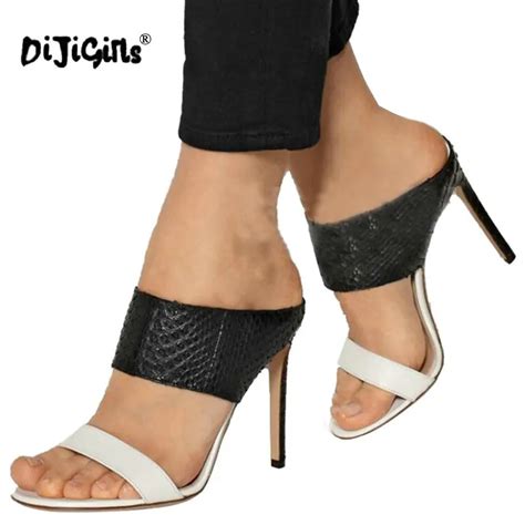 dijigirls fashion women sandals slippers sexy thin heels sandals woman flip flop hollow high