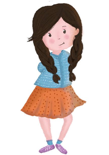 Shy Girl Illustrations Royalty Free Vector Graphics And Clip Art Istock