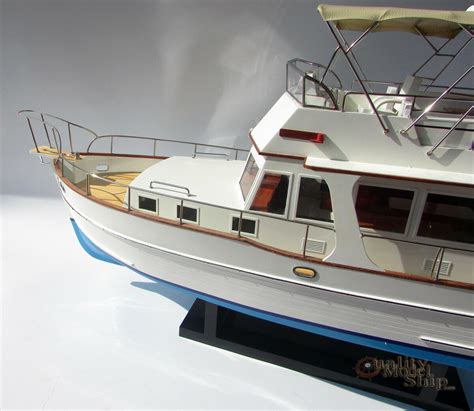 40 Grand Banks 46 Ready For Rc Handcrafted Model Boat