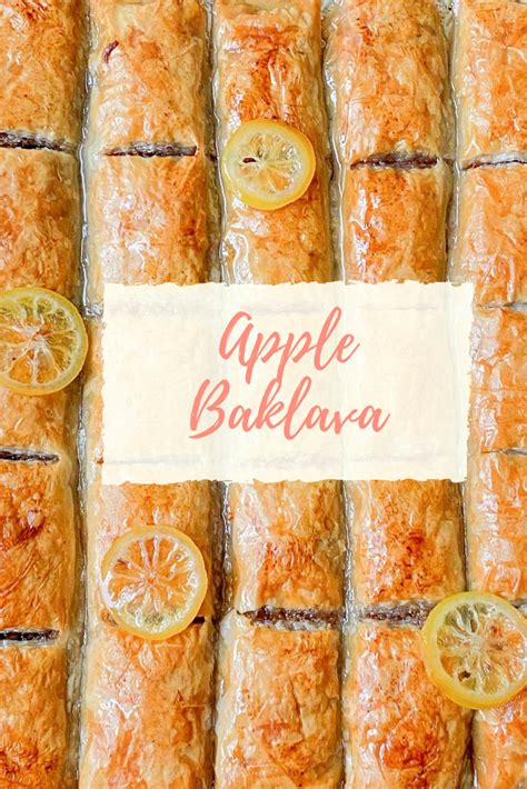 Apple Baklava Video Minas Bakery Pre Made Filo Dough Pastry