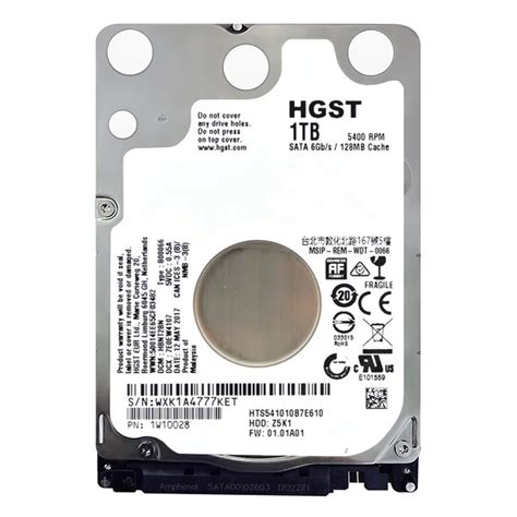 Hgst 25 Hdd 1tb 5400rpm 1000gb Internal Laptop Hard Drives Disk