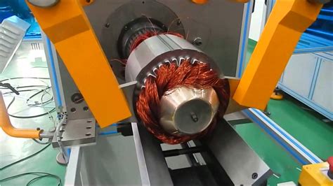 Automatic Stator Winding Coils Insertion Machine Youtube
