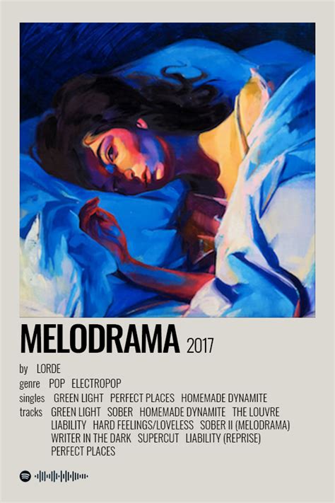 This new thing, its got it owns colours now. melodrama album poster in 2020 | Movie posters minimalist, Film posters minimalist, Music poster ...