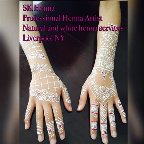 Every artist here loves to create. Hire SK Henna - Henna Tattoo Artist in Liverpool, New York