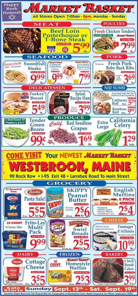 Market Basket Current weekly ad 09/13 - 09/19/2020 - frequent-ads.com