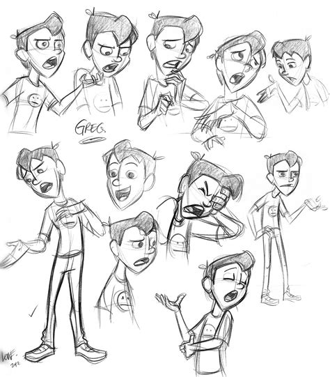 Disney Pixar Character Sketches Sketch Coloring Page Cartoon